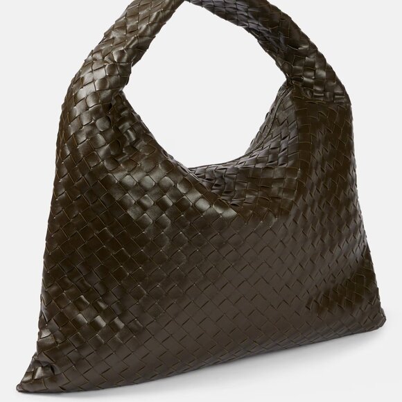 💲5️⃣3️⃣0️⃣0️⃣ Bottega Veneta Large Hop (khaki) - Picture 2 of 5